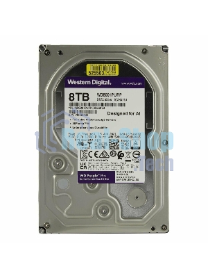 Жесткий диск HDD Western Digital 8Tb 7200rpm SATA-III 256Mb 3.5