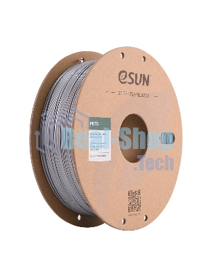Пластик для принтера 3D Esun PETG175S1P1 PETG d1.75мм 1кг 1цв. серебристый