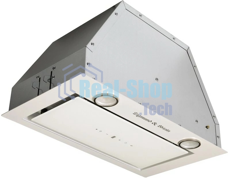 Вытяжка встраиваемая Zigmund & Shtain K 011.5 W белый, 50 см, 1050 куб. м/ч, 68 дБ