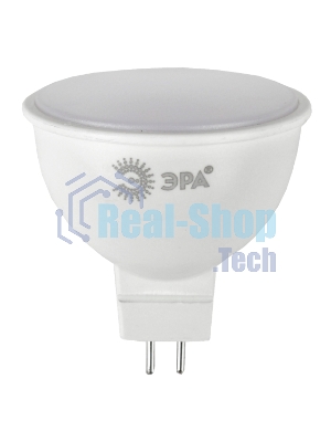 Лампа светодиодная ЭРА STD LED MR16-10W-827-GU5.3 10 Вт софит теплый белый свет