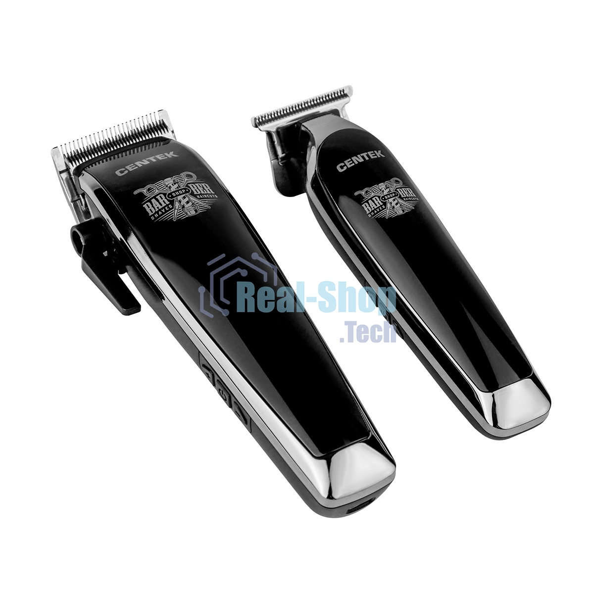 Набор для стрижки Centek CT-2140 (черный/хром)