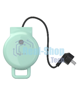 Вафельница для венских вафель MAXVI SM552P tiffany blue