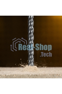 Бур по бетону Denzel цельная крестовая пластина, 12x265 мм, SDS PLUS