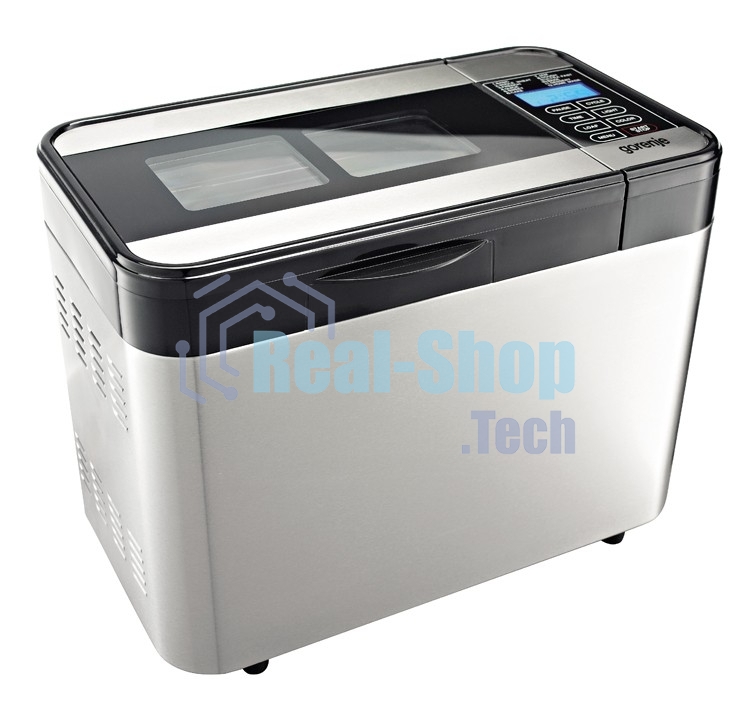 Хлебопечка Gorenje BM1400E серебристый, 815 Вт, 1.4 кг, 12 программ