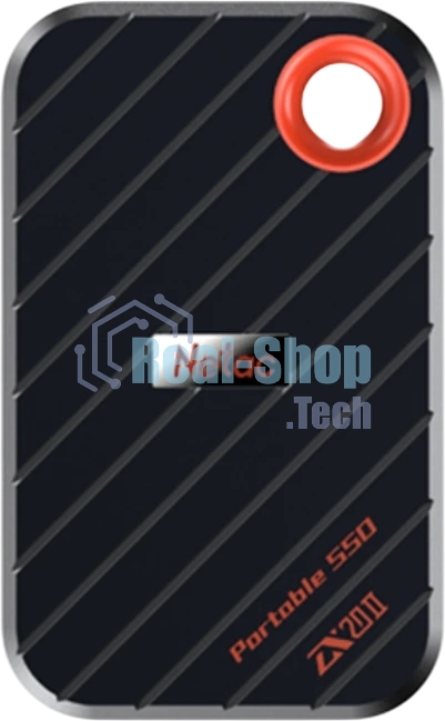 Внешний SSD Netac ZX20 II, 2TB, USB 3.2 Gen 2 Type-C, R/W 2000/1800, черный