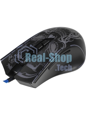 Мышь проводная Defender Bulletstorm GM-928 черный, 7200 dpi, USB, кнопки - 7