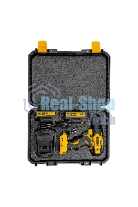 Дрель-шуруповерт аккумуляторная Denzel CDQ-20, 20В, 2 АКБ, Кейс