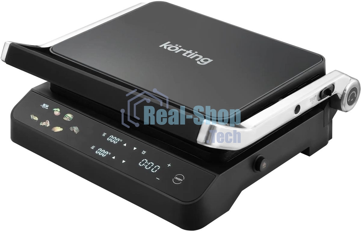 Электрогриль Korting KGPA 0405 W, черный