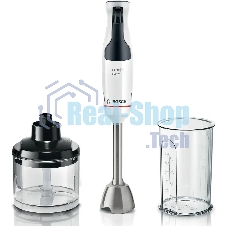 Блендер погружной Bosch MSM4W220 белый, 600 Вт, плавная регулировка, турбо