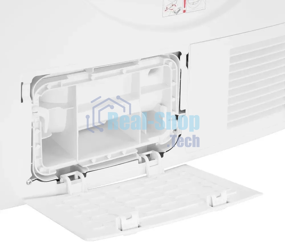 Сушильная машина MAUNFELD MFDM168WHE белый, 8 кг, сушка - конденсационная, программ - 16, 59.7 x 84.8 x 63.2 см