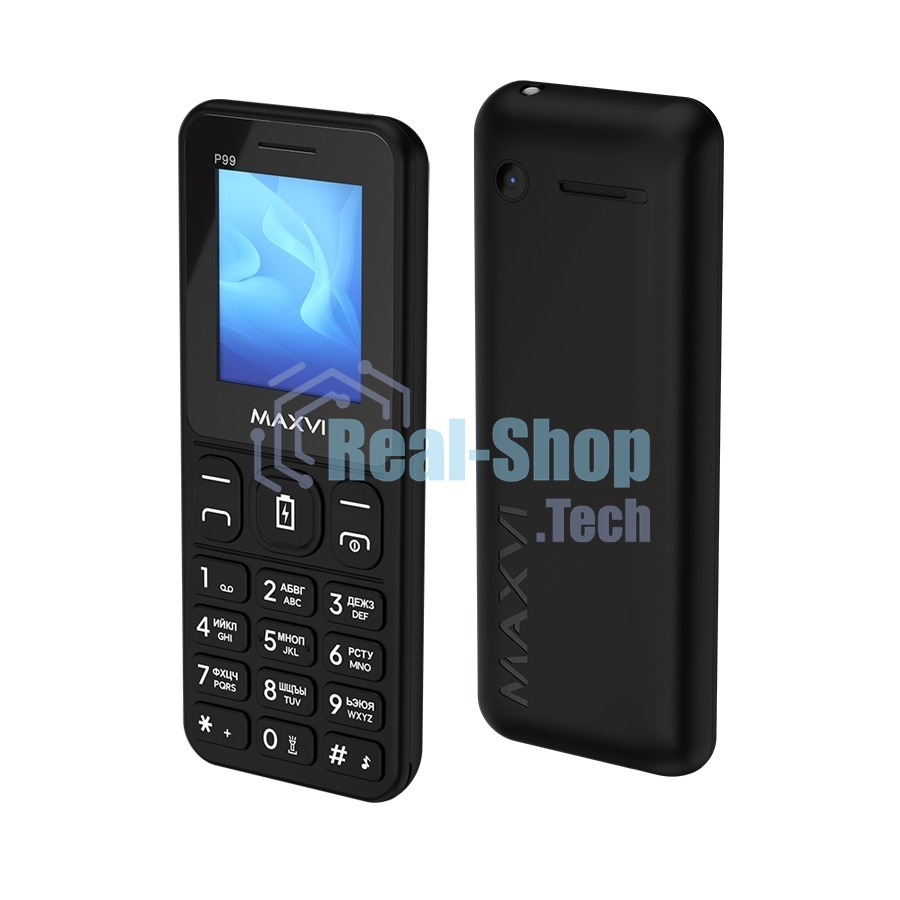 Мобильный телефон Maxvi P99 черный