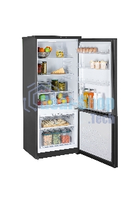 Холодильник Бирюса W551 графит двухкамерный 180/60л морозилка снизу, автоматическое оттаивание