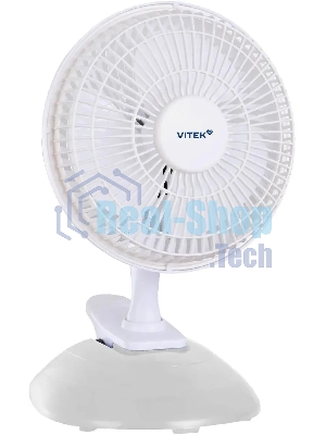 Вентилятор настольный Vitek VTF-0610 13Вт скоростей:3 белый