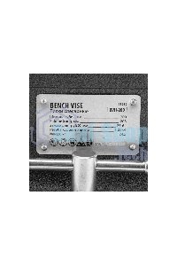 Тиски слесарные Denzel BVH-200, 200 мм, поворотные, стальная направляющая, с наковальней