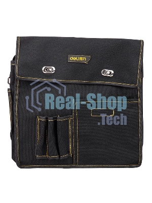 Сумка-планшет для инструментов Deli DL-P6 320 x 110 x 310мм, 00 карманов, плечевой ремень, ткань Оксфорд 600D