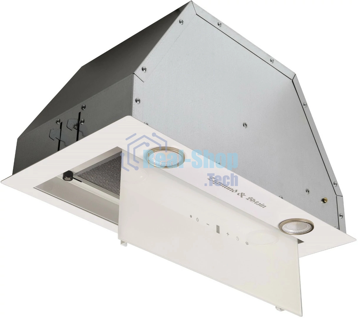 Вытяжка встраиваемая Zigmund & Shtain K 011.5 W белый, 50 см, 1050 куб. м/ч, 68 дБ