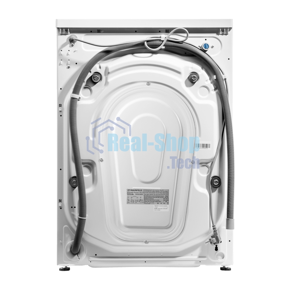 Стиральная машина c инвертором и паром Maunfeld MFWM148IWHT белый, загрузка фронтальная 8 кг, 1400 об/мин, класс: A+++