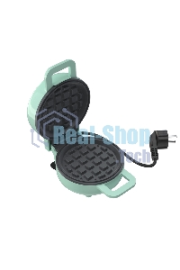 Вафельница для венских вафель MAXVI SM552P tiffany blue