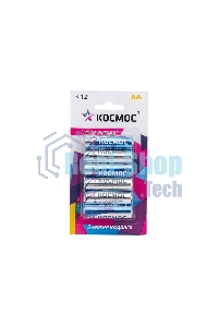 Элемент питания алкалиновый AA/LR06 BP-12 (блист.12шт) Космос KOCLR6BL12
