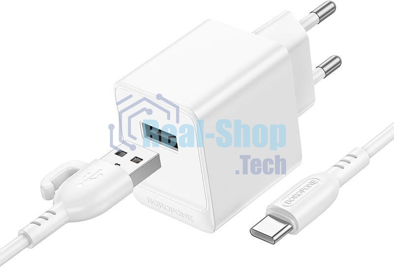 Сетевое зарядное устройство BOROFONE (6941991104664) BAS11Aa для Type-C белый