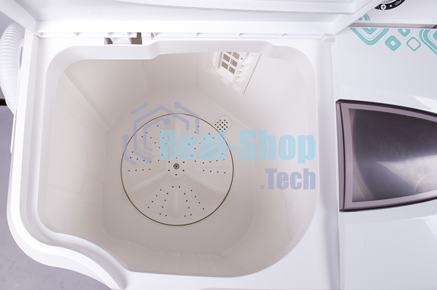 Стиральная машина Славда WS-50PЕТ белый, загрузка вертикальная 5 кг, 1350 об/мин, класс А