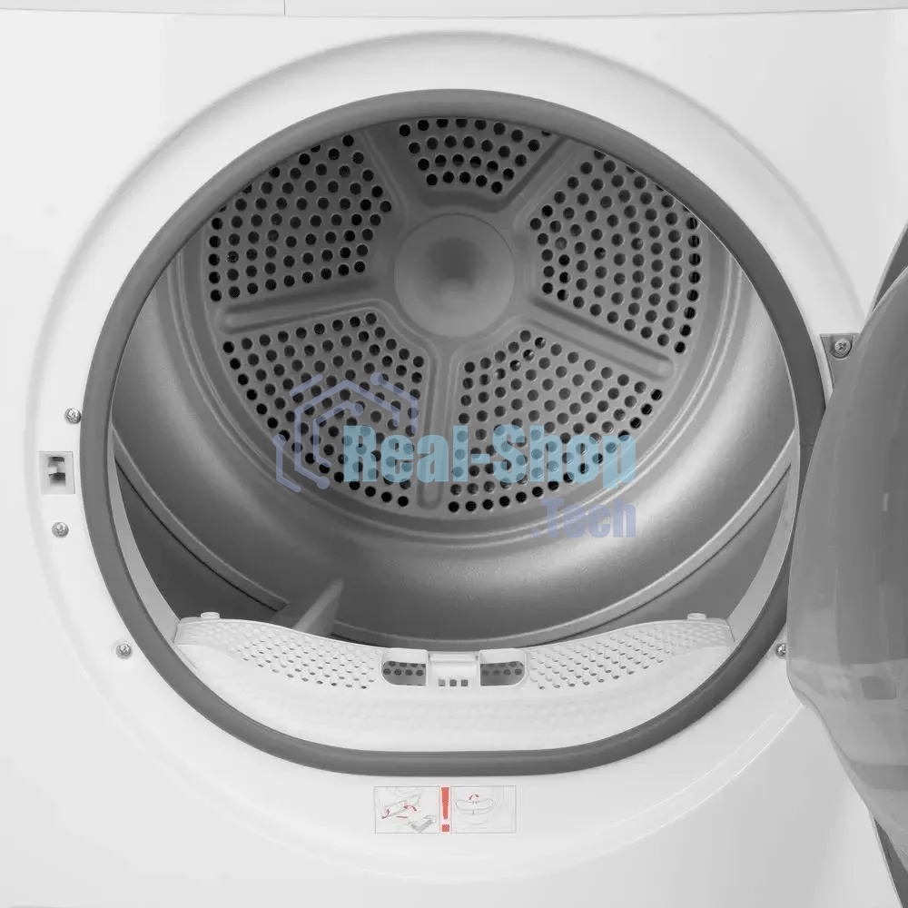 Сушильная машина MAUNFELD MFDM168WHE белый, 8 кг, сушка - конденсационная, программ - 16, 59.7 x 84.8 x 63.2 см