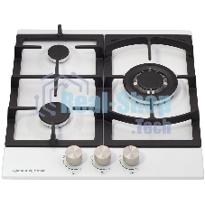 Газовая варочная панель Zigmund & Shtain G 14.4 W независимая, белый