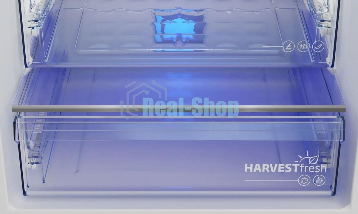 Холодильник Beko B3RCNK362HW белый двухкамерный 220/100л морозилка снизу