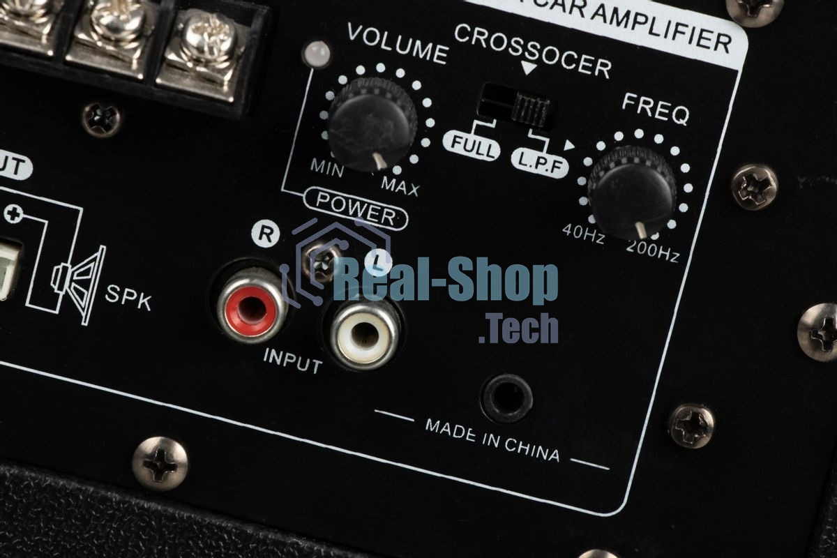 Сабвуфер автомобильный Digma DCS-120 300Вт активный (30см/12