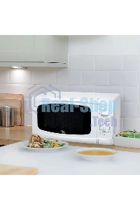 Микроволновая печь Oasis MW-70UW белый, 20 л, 700 Вт, переключатели - поворотный механизм