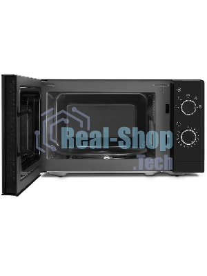 Микроволновая печь Vitek VT-MW2020 черный/хром, 20 л, 700 Вт, переключатели — поворотный механизм
