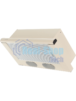 Вытяжка встраиваемая Elikor Интегра 60П-400-В2Л кремовый, 60 см, 400 куб. м/ч, 55 дБ