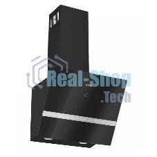 Вытяжка наклонная Elikor Rise BK 50 черный, 50 см, 750 куб. м/ч, 56 дБ