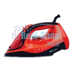Утюг Kelli KL-1648 красный керамическое покрытие