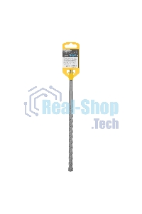 Бур по бетону Denzel цельная крестовая пластина, 12x265 мм, SDS PLUS