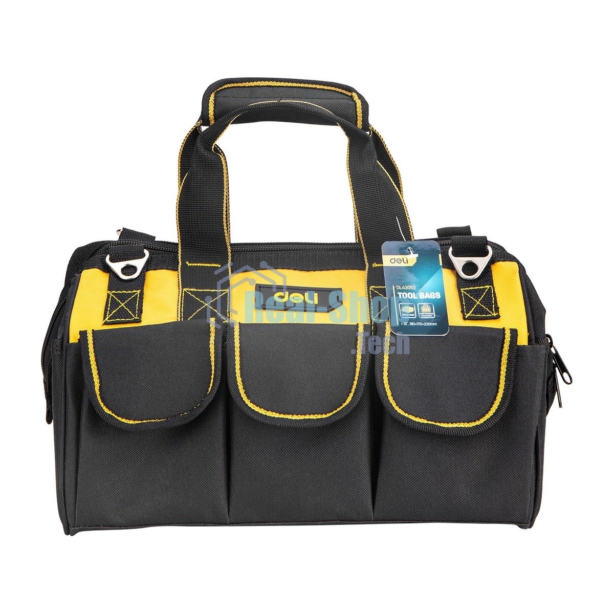 Сумка для инструментов Deli DL430113 310 x 170 x 220мм Ткань Оксфорд.