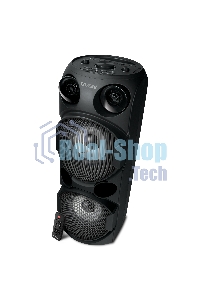 Колонка АС Sven PS-750, черный (80 Вт, TWS, Bluetooth, FM, USB, microSD, LED-дисплей, 2х4400мА*ч)