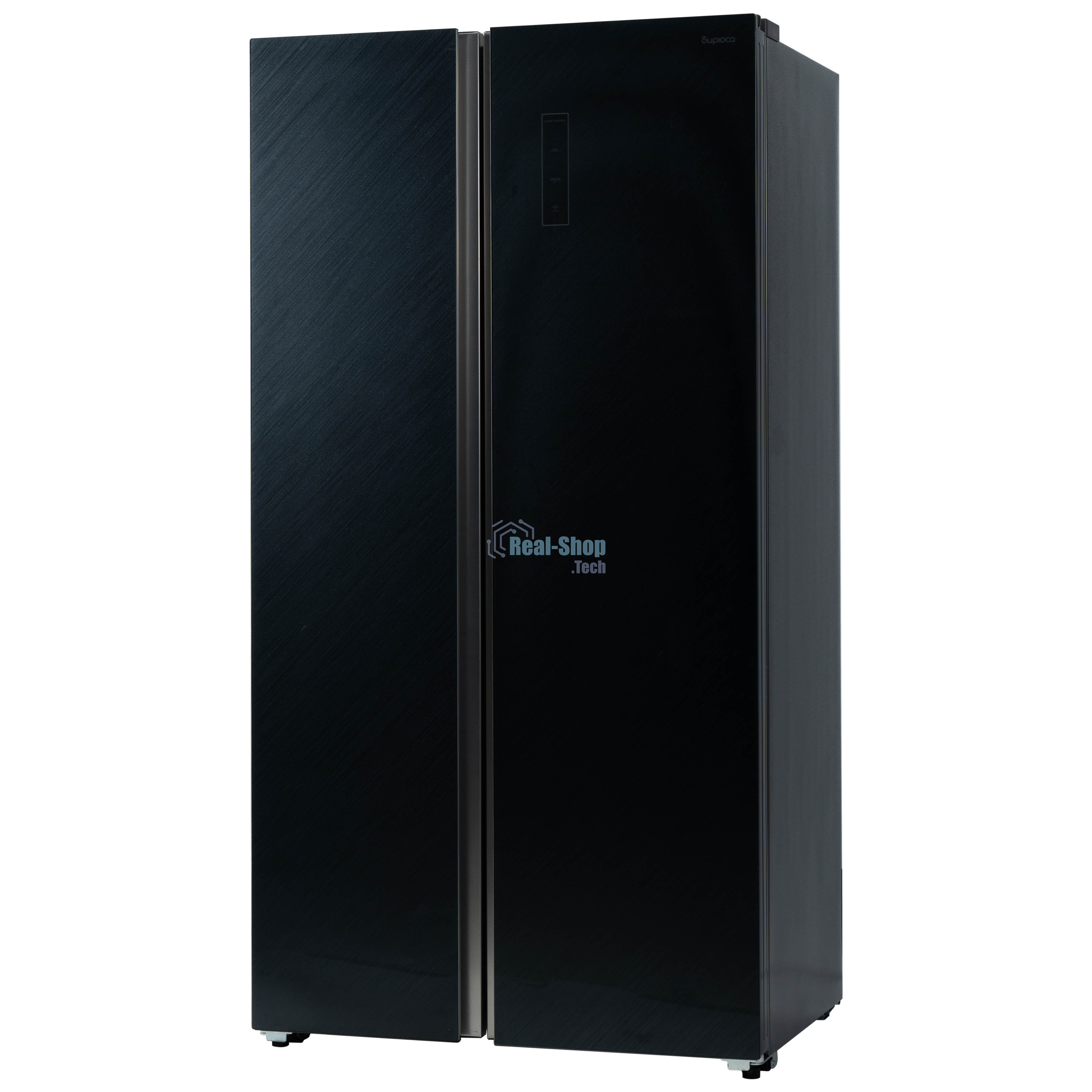 Холодильник Бирюса SBS 541 TBG черный двухкамерный 343/198 л морозилка слева, NoFrost, Side-by-side