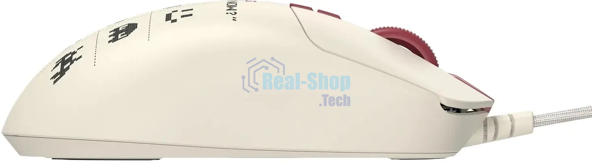 Мышь проводная A4Tech Bloody W72 Ultra Pixels Red рисунок/бежевый/красный, 20000 dpi, USB, кнопки - 7