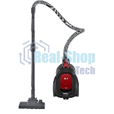 Пылесос LG VC5316NNTR черный/красный, 330/1600 Вт, уборка сухая, пылесборник контейнер 1.3 л