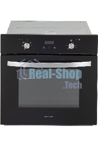 Духовой шкаф электрический Hyundai HEO 6640 BG черный, встраиваемый