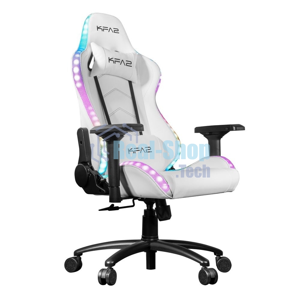 Кресло игровое KFA2 Gaming Chair 01 RGb SE белый