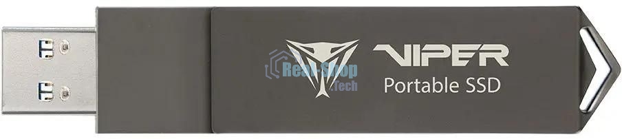 Внешний SSD Patriot Viper, 2TB, USB 3.2 Gen 2 Type-A/Type-C, R/W 1000/1000, черный