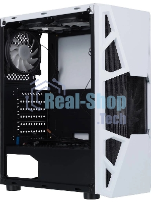 Компьютерный корпус AeroCool/Formula CL-3303W RGb белый без БП ATX 6x120мм 2xUSB 2.0 1xUSB 3.0 audio bott PSU