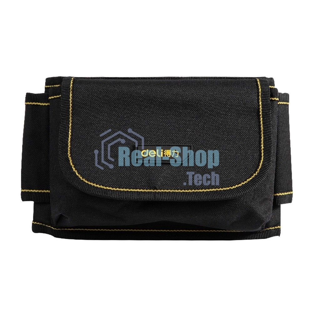 Пояс монтажника со сквозными карманами Deli DL5864 600 x 145 x 50 мм, 8+1 карманов, ткань Оксфорд 600D