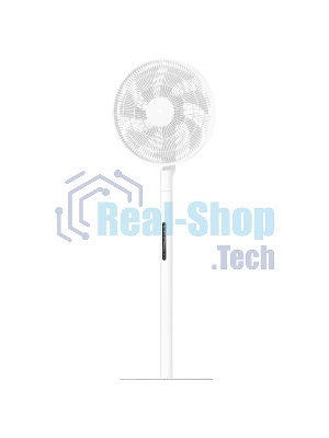 Вентилятор Mijia Smart Standing Fan Pro Slim EU белый, напольный, 25 Вт, 100 скоростей, 35 см, DC мотор