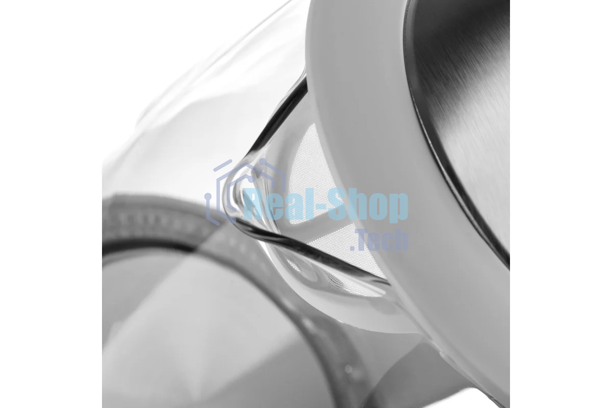 Чайник электрический BRAYER BR1040WH 2220Вт, 2 л, стекл., белый.