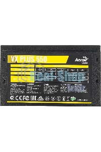Блок питания Aerocool/Formula VX-550 PLUS, 550Вт 120мм, черный