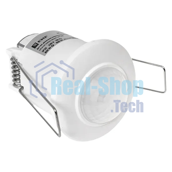 Датчик движения EKF dd-ms-200 (ИК) MS-200 встраиваемый 800 Вт 360 град. до 6 м IP20