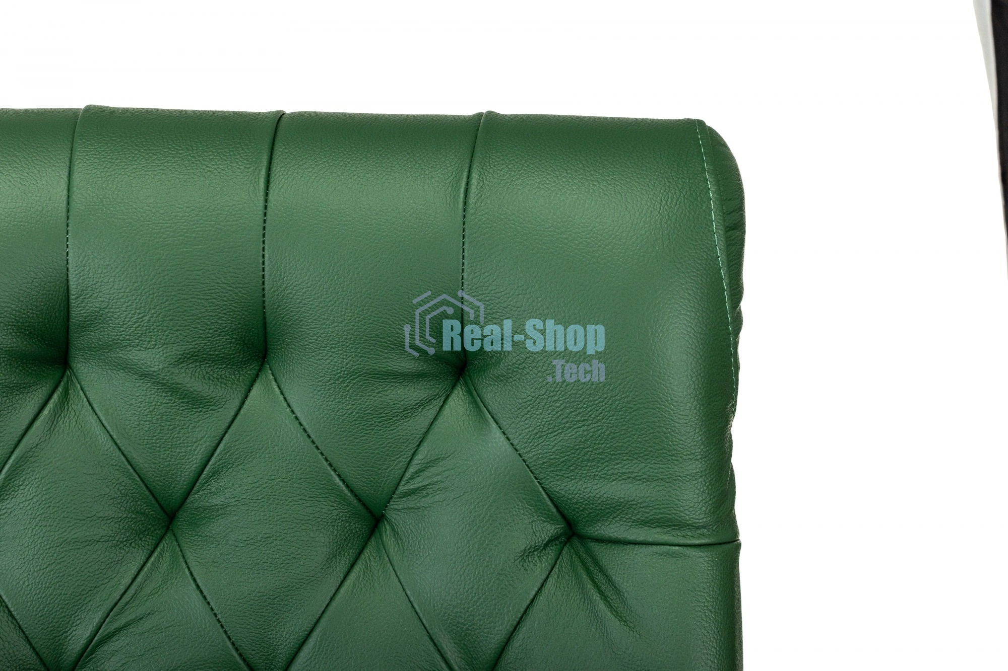 Кресло руководителя Бюрократ T-9928Walnut зеленый, кожа, крестов. металл/дерево